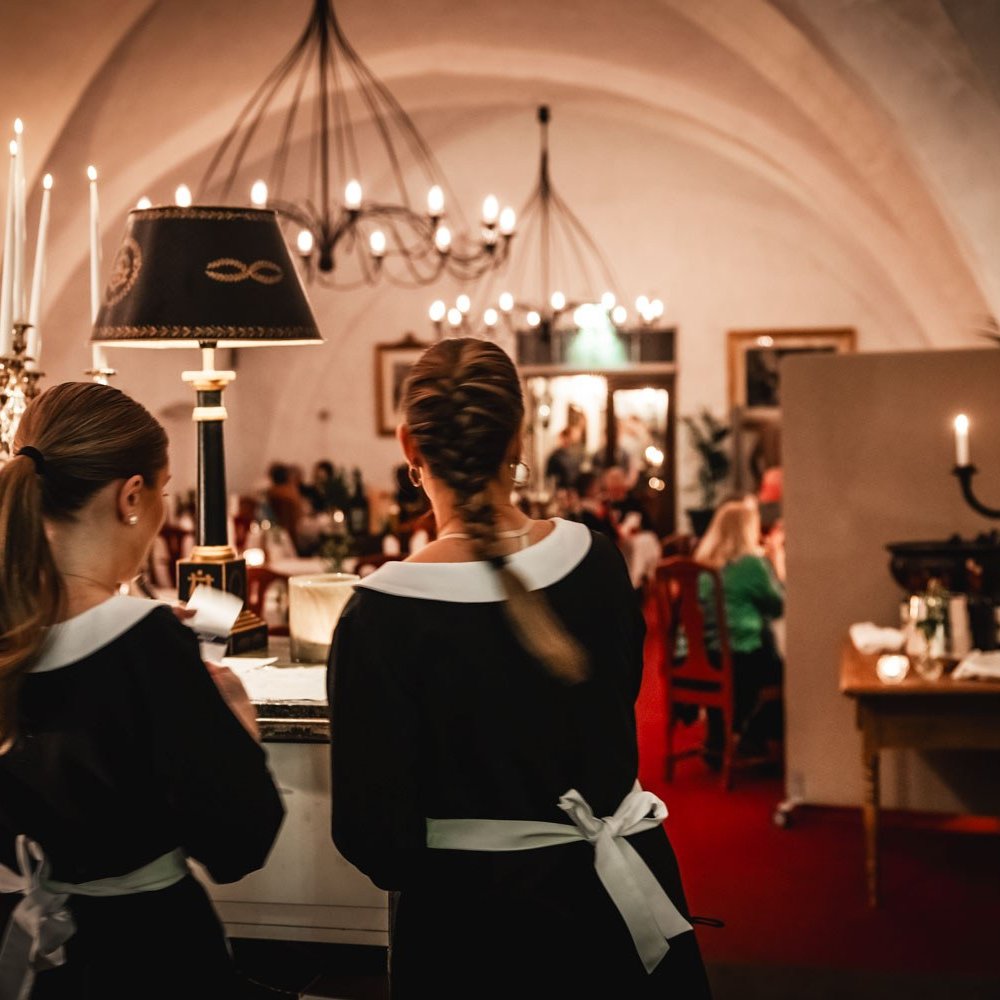 Restaurant monastery dining room