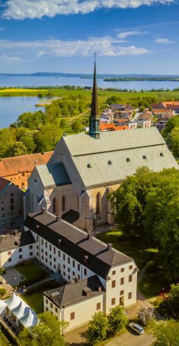 Vadstena monastery hotel view