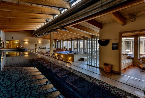 Vadstena monastery hotel winter 19