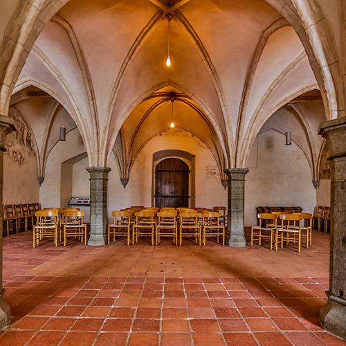 The nuns' chapter house vadstena klosterhotel