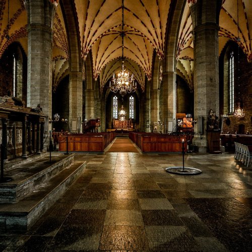 The abbey church