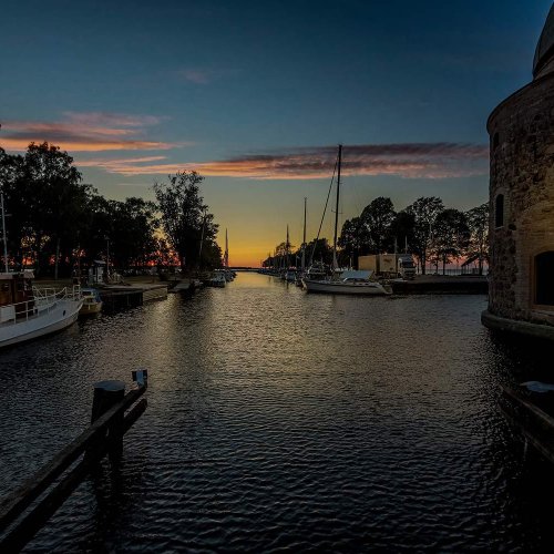 View at Vadstena Castle