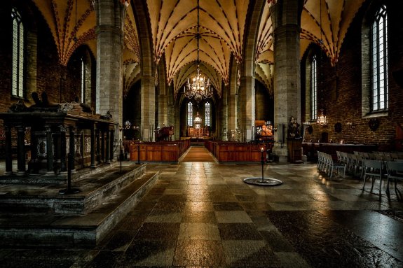 The abbey church
