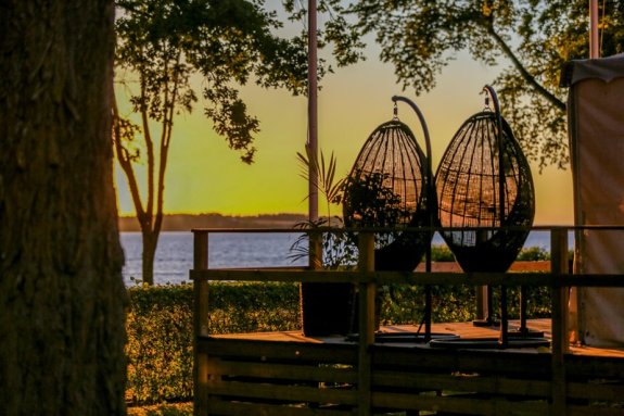 Vadstena Klosterhotel kvallssol