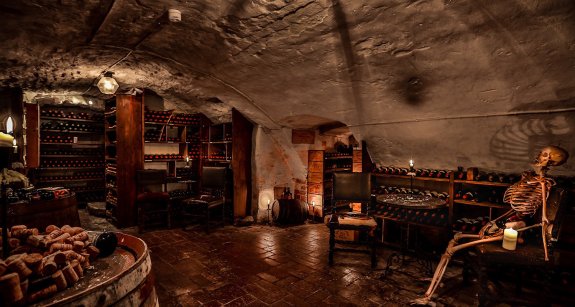 The wine cellar from 1384