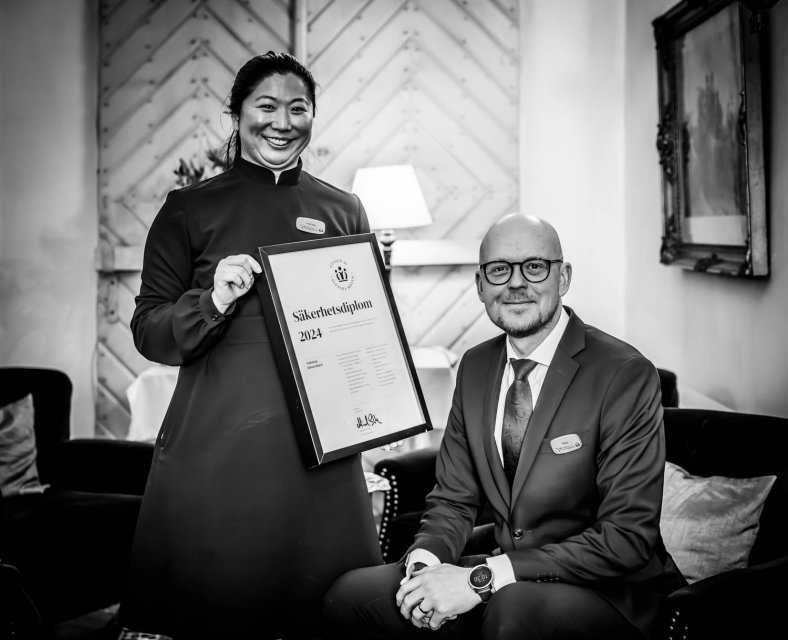 Vadstena Abbey Hotel Diploma of Excellence 2024 1
